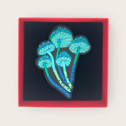 Broche - Broche de luxe MYCO BUCKET bleue