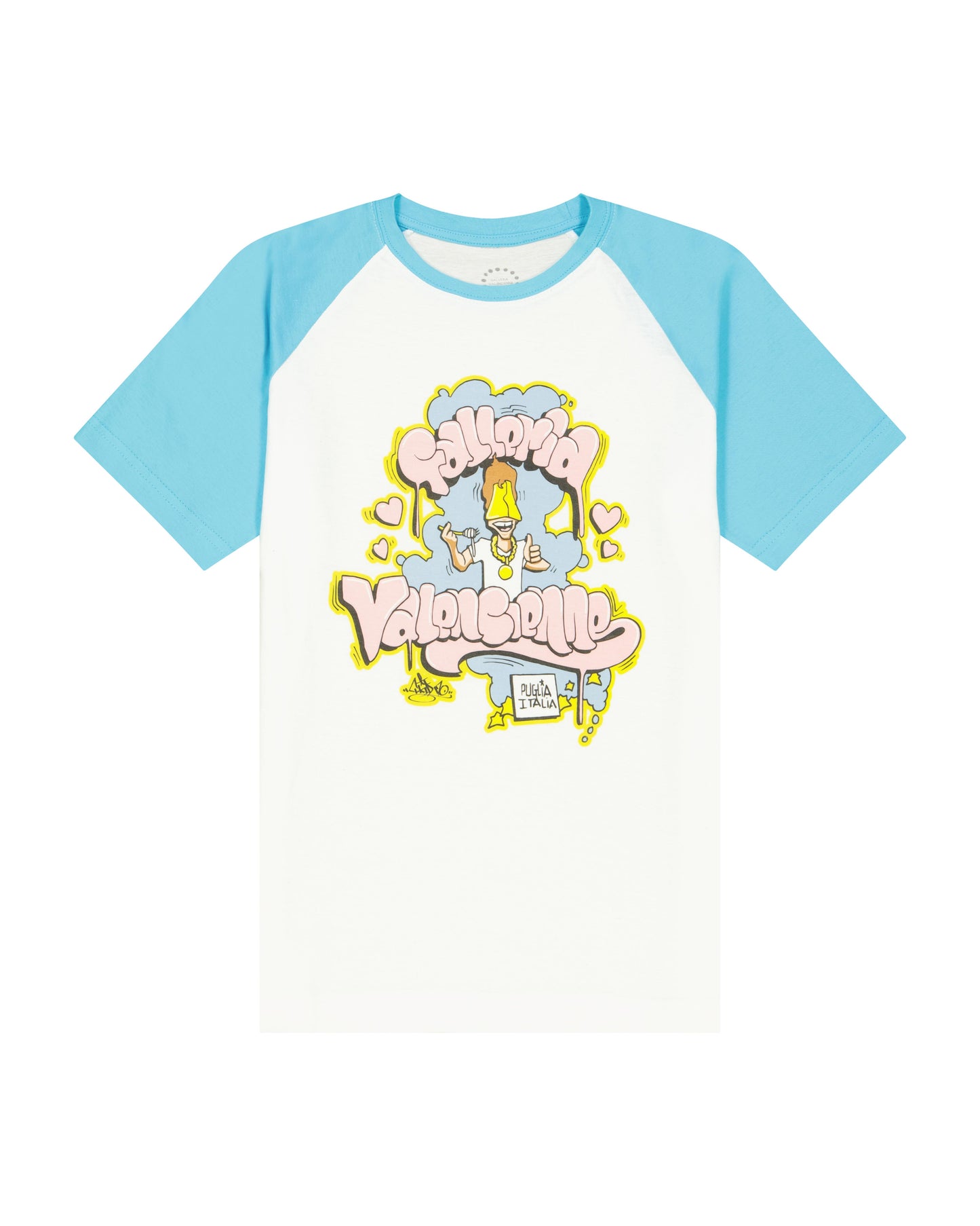 T-shirt - T-Kid 170 x Galleria Valencienne - Celeste