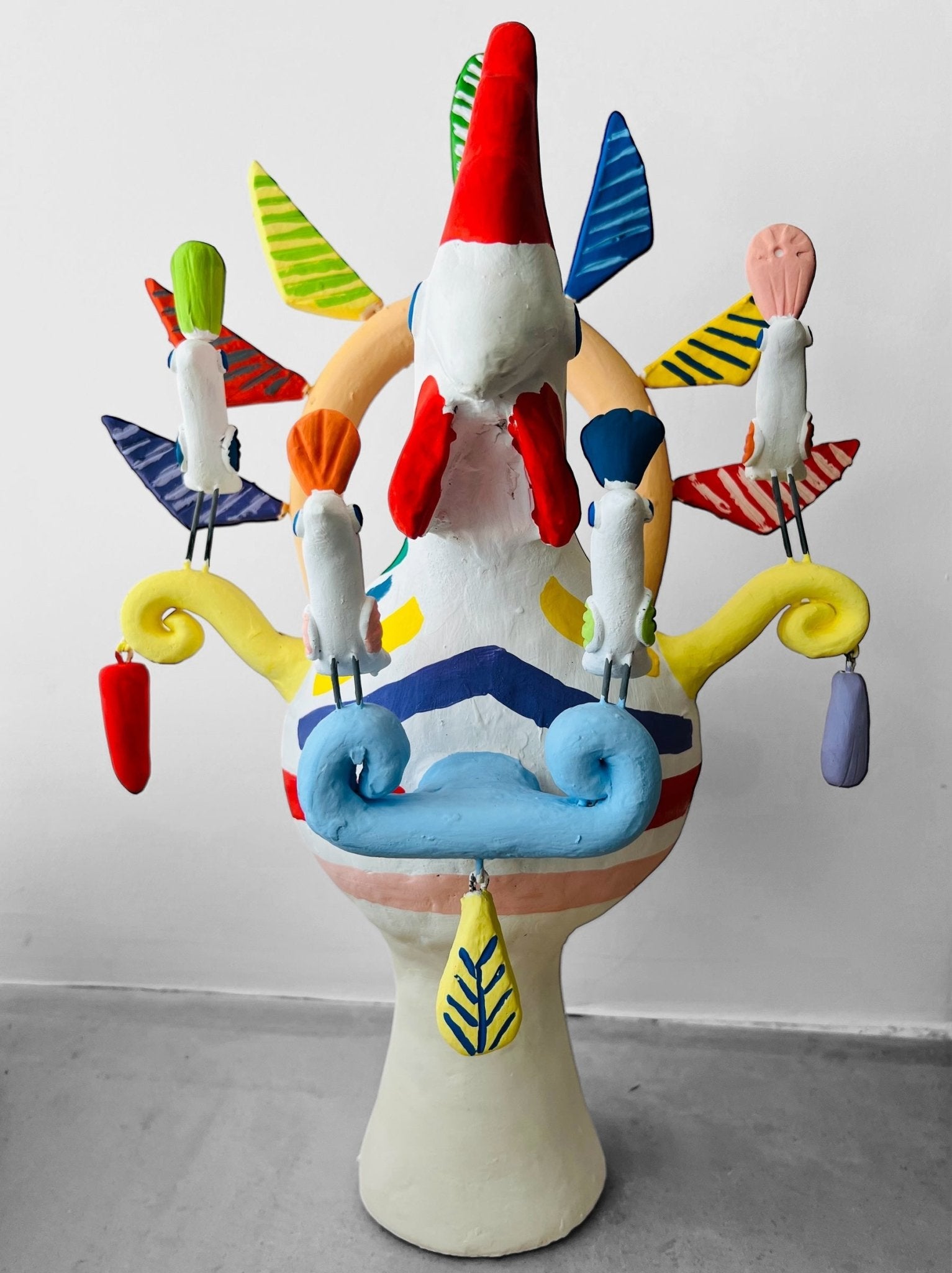 Art - Sculptural Folk Art Cola Cola Wedding Queen