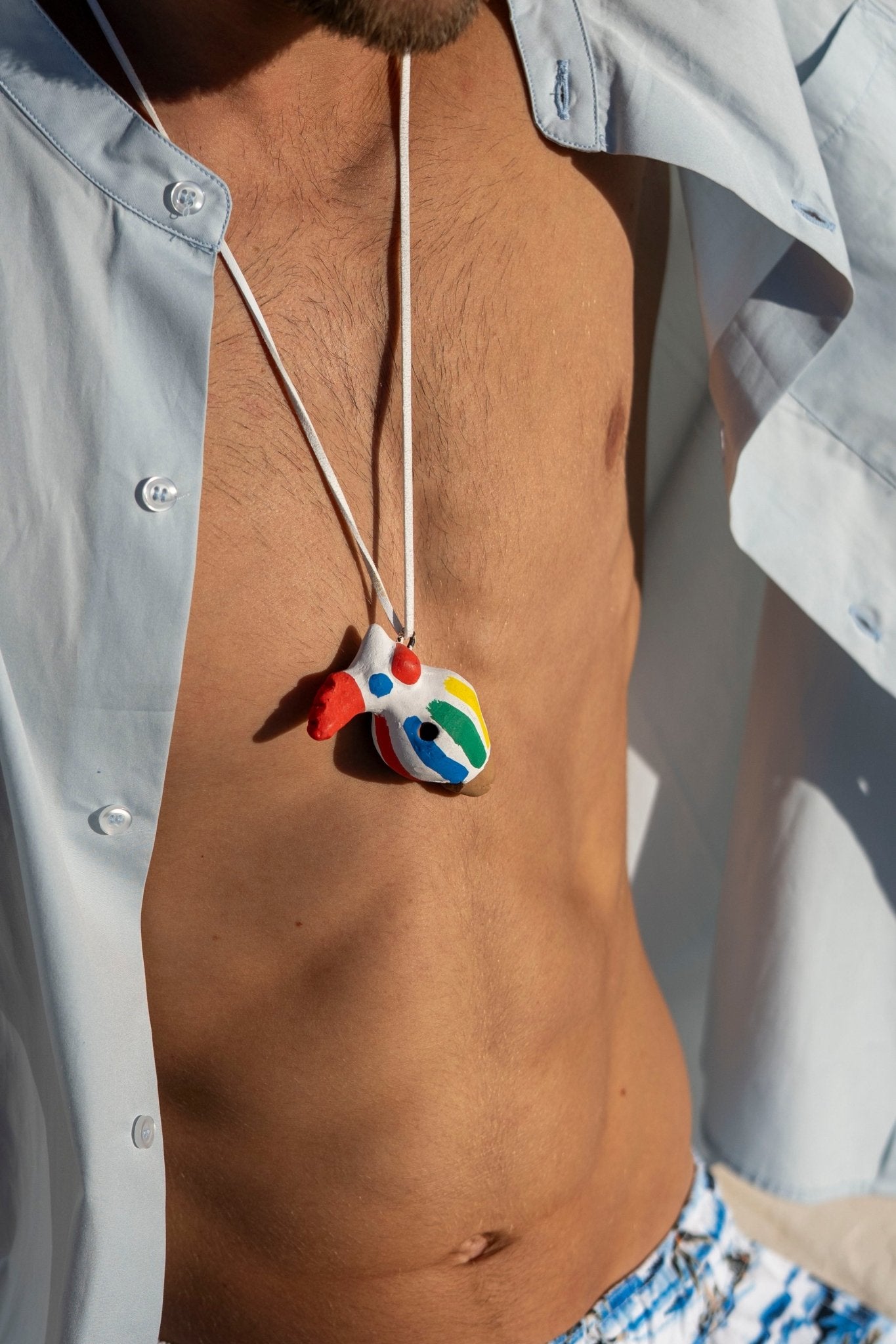 Art - Whistle Cola Cola Ceramic Pendant