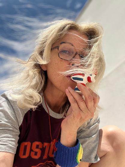 Art - Whistle Cola Cola Ceramic Pendant