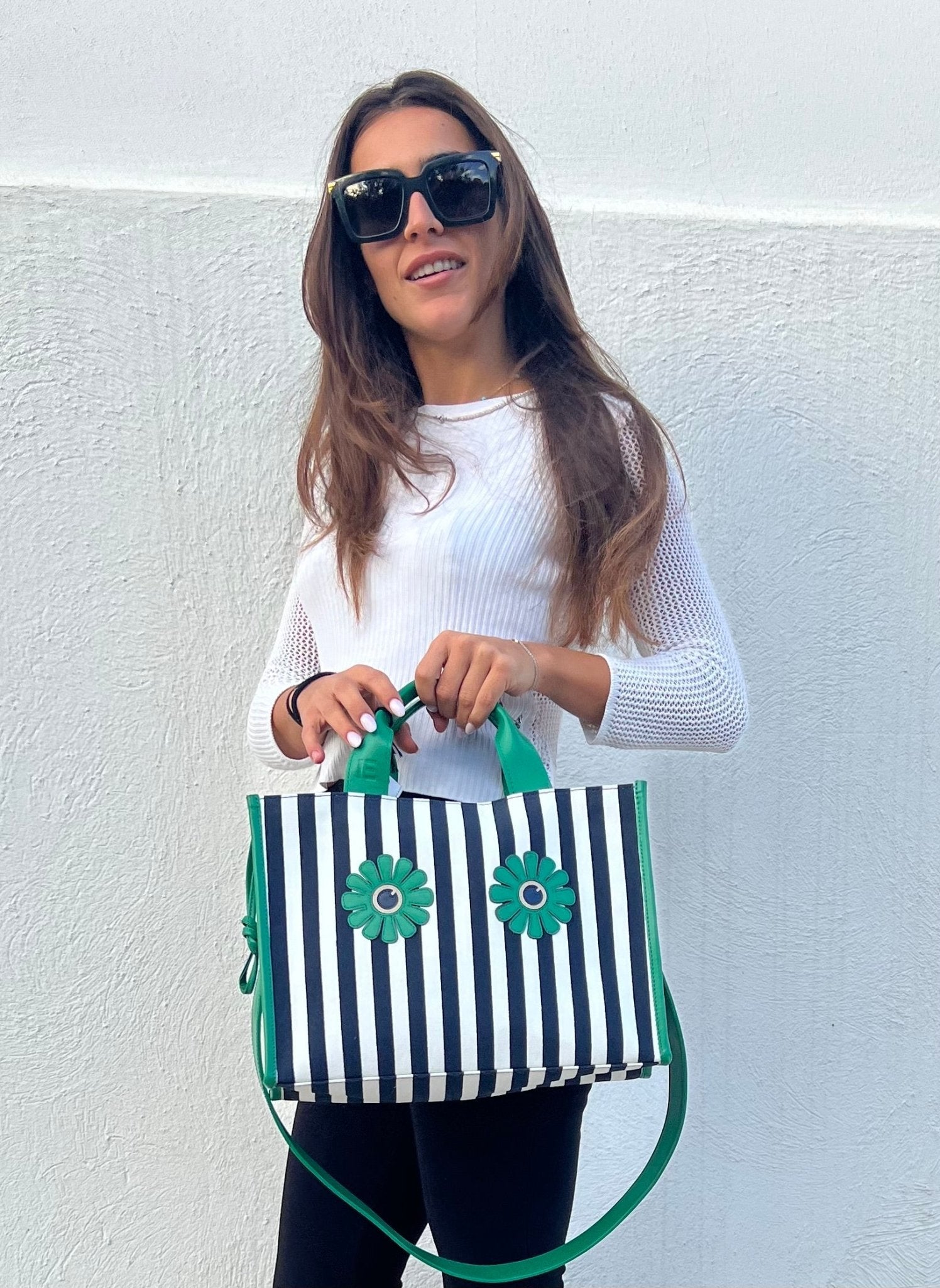 Bag - Daisy eyes Blue/Green