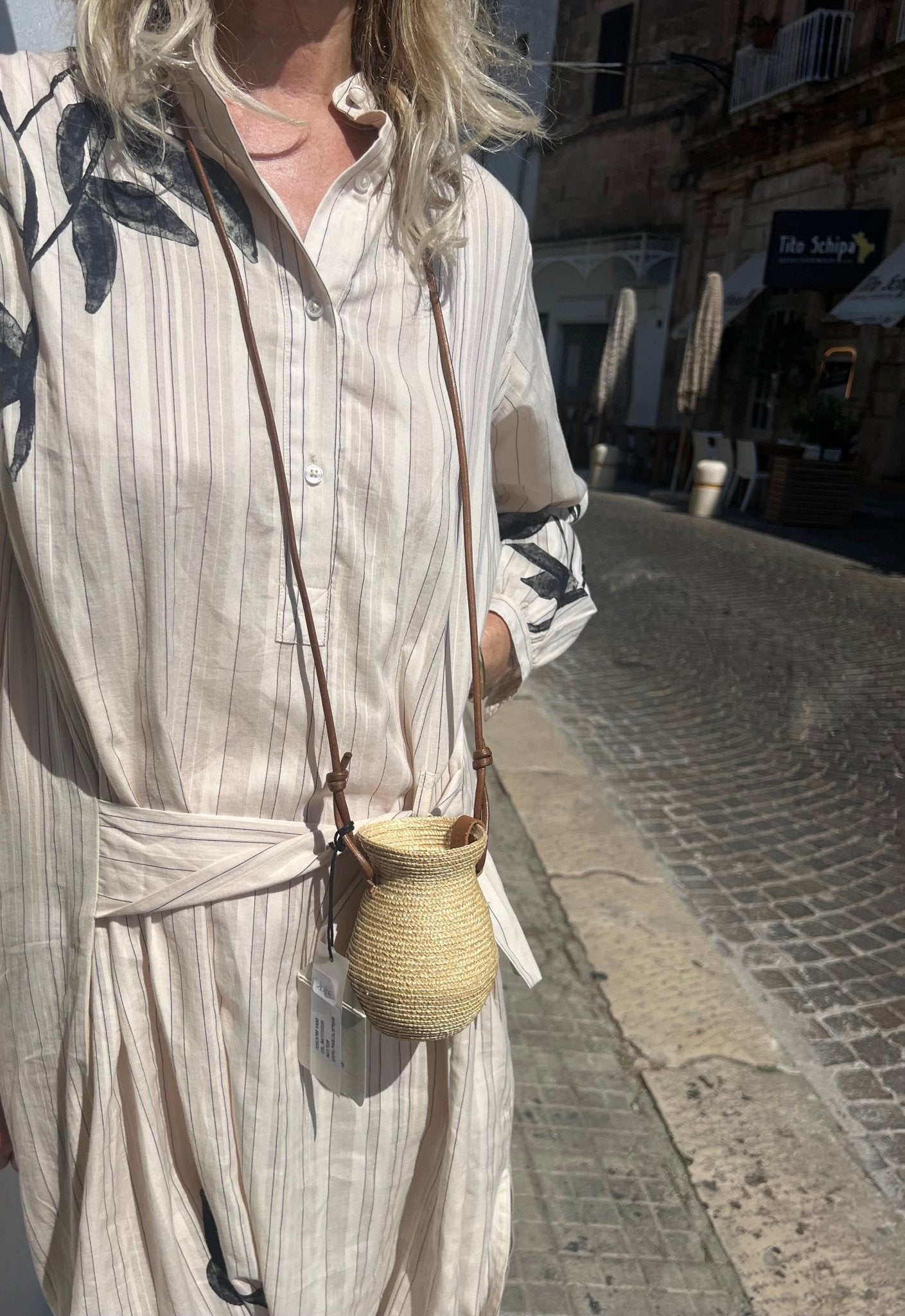 Bag - Kos Vase Natural Tan