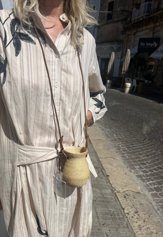 Bag - Kos Vase Natural Tan