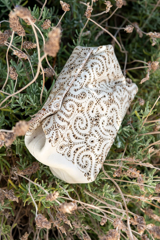 Bag - Perforated Leather Pouch 2