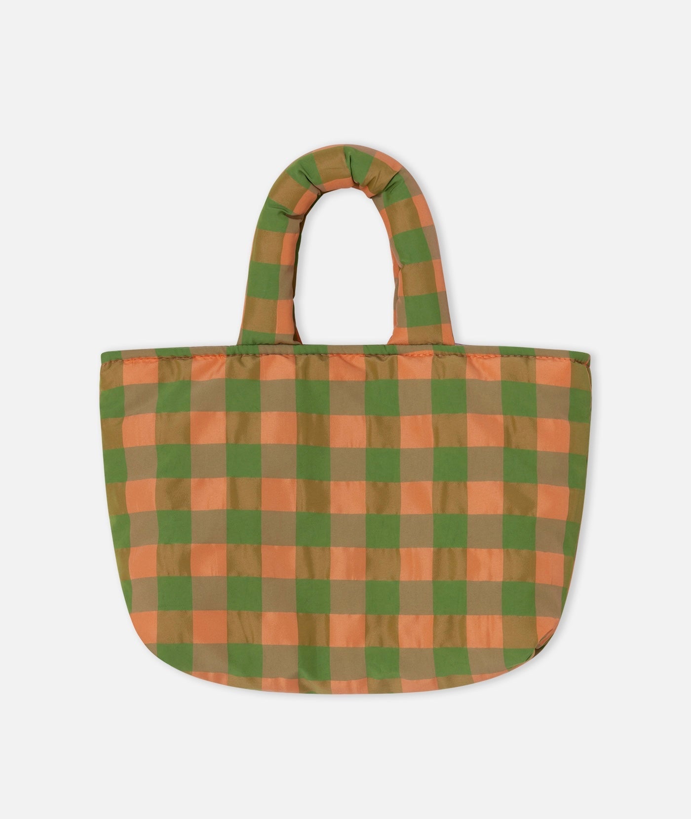 Bags - VICHY CRAB Kaki & Corail Reversible