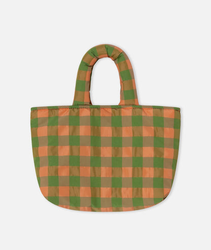 Bags - VICHY CRAB Kaki & Corail Reversible