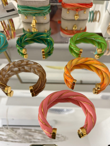 Bracelet - Jonc DIANA Pink