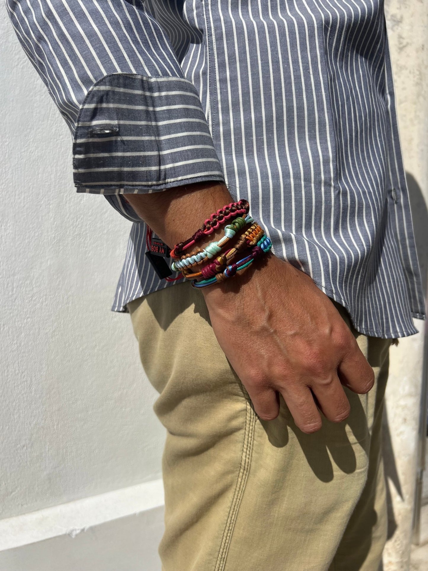 Bracelet Men - Nino Bracelet Brown Mix