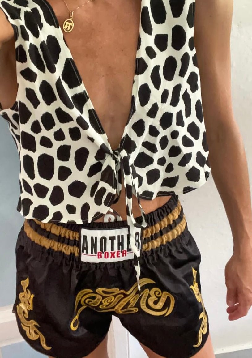 Dress - Black And White Print Set TU