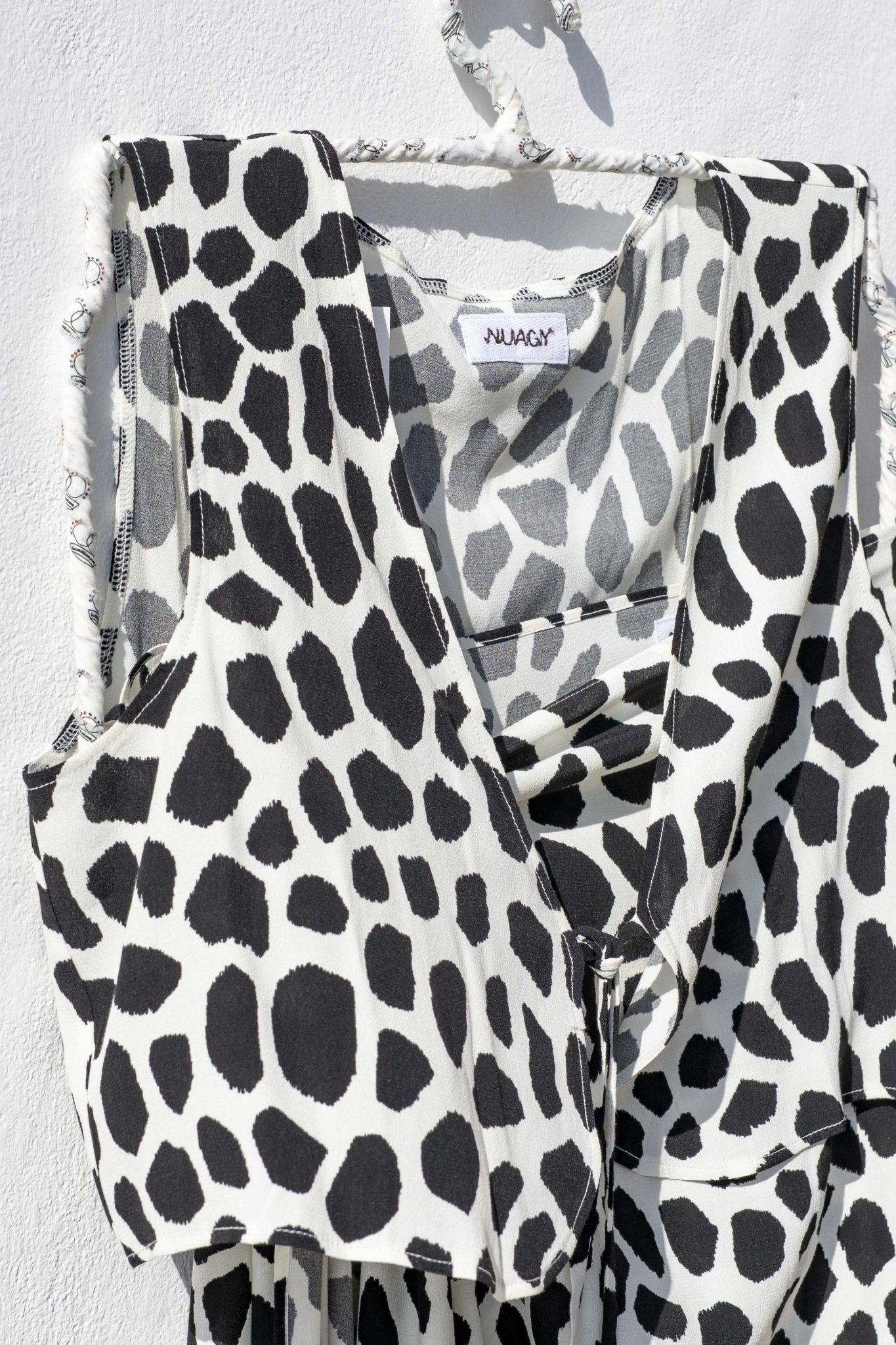 Dress - Black And White Print Set TU