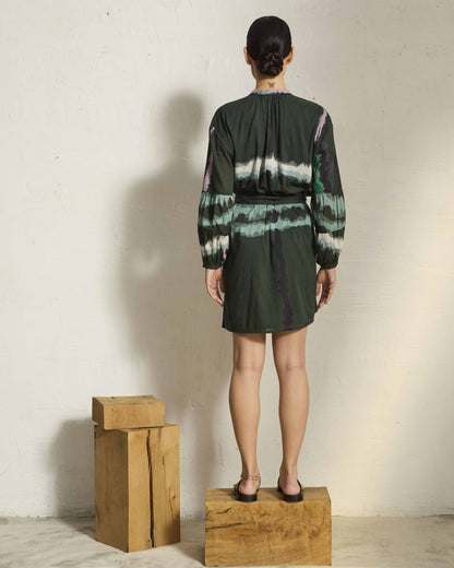 Dress - Charlie Short Dress Lagon Combo Print