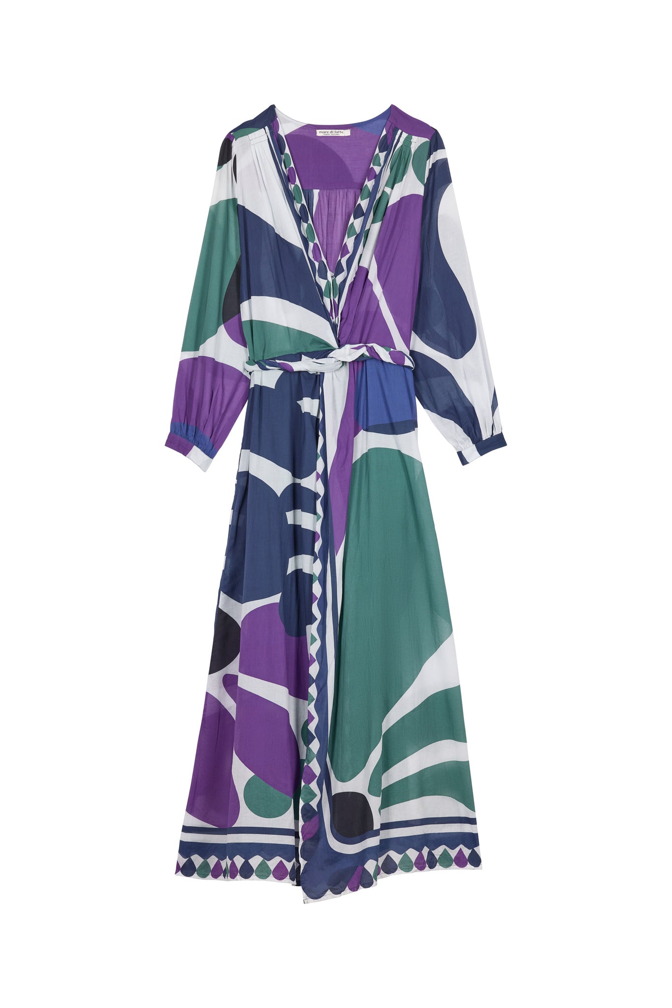 Dress - Emmanuelle Riviera Print Violet