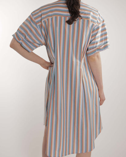 Dress - Gina Dress large Multicolor Stripes