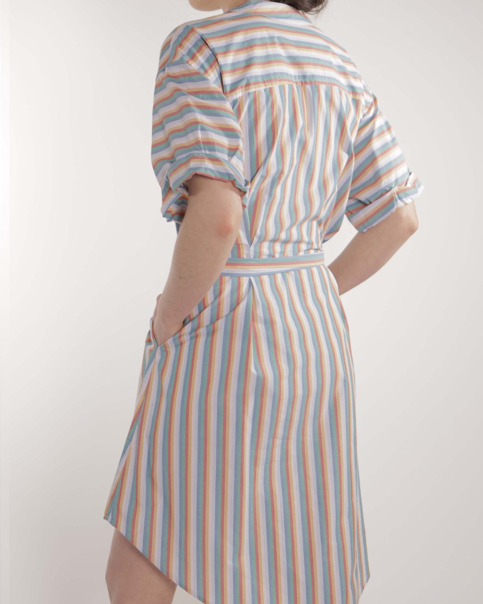 Dress - Gina Dress large Multicolor Stripes