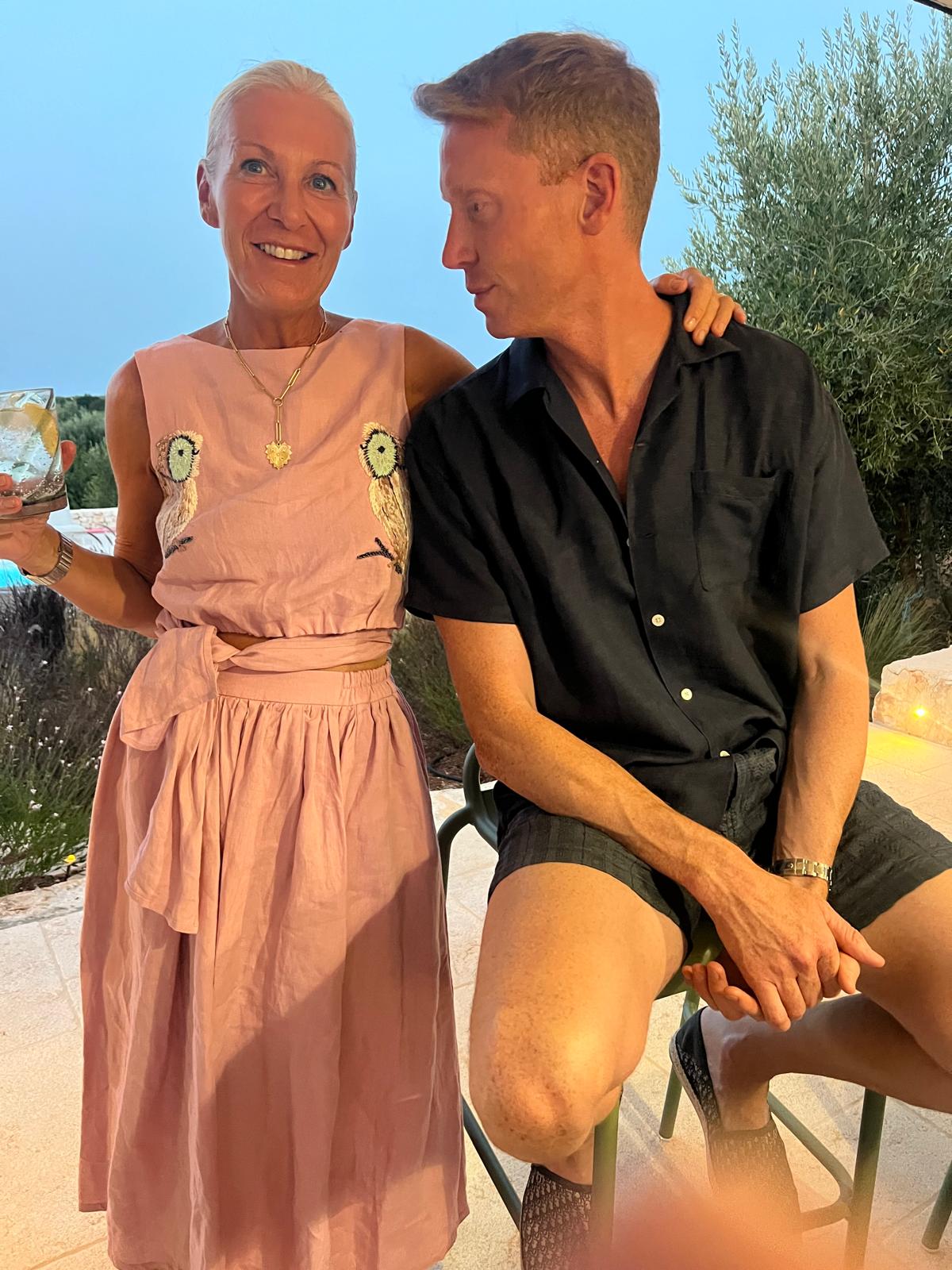 Dress - Matching Top And Skirt Set Pink