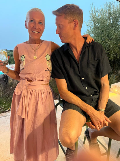 Dress - Matching Top And Skirt Set Pink