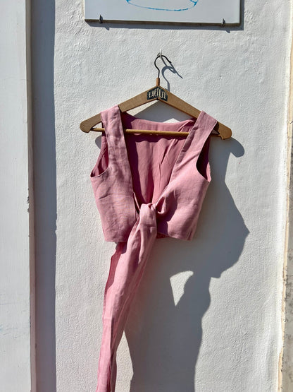 Dress - Matching Top And Skirt Set Pink