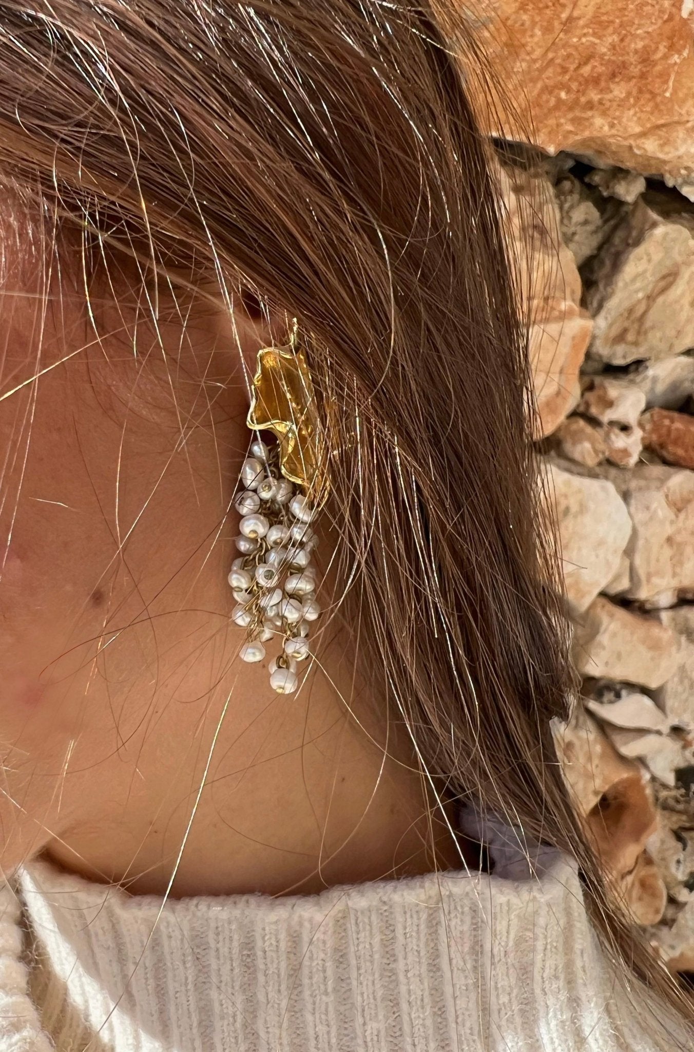 Earrings - FRANCA IVORY