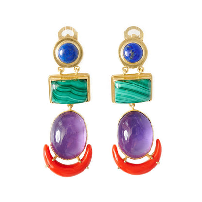 Earrings - Totem Olympia Clip Earrings