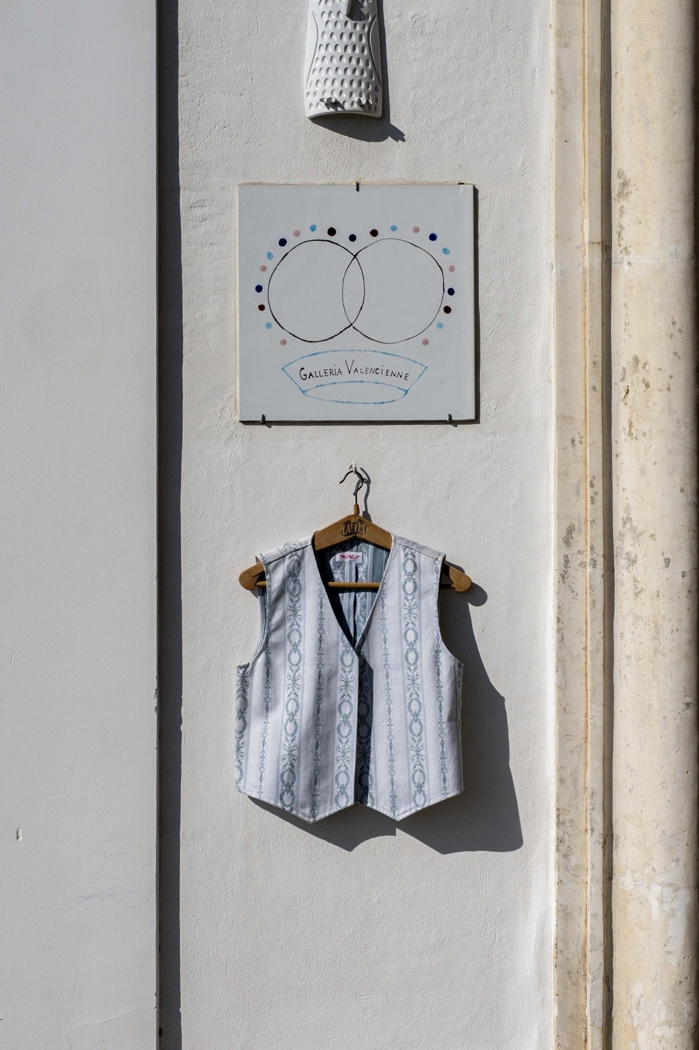 Gilet - WHITE & BLUE