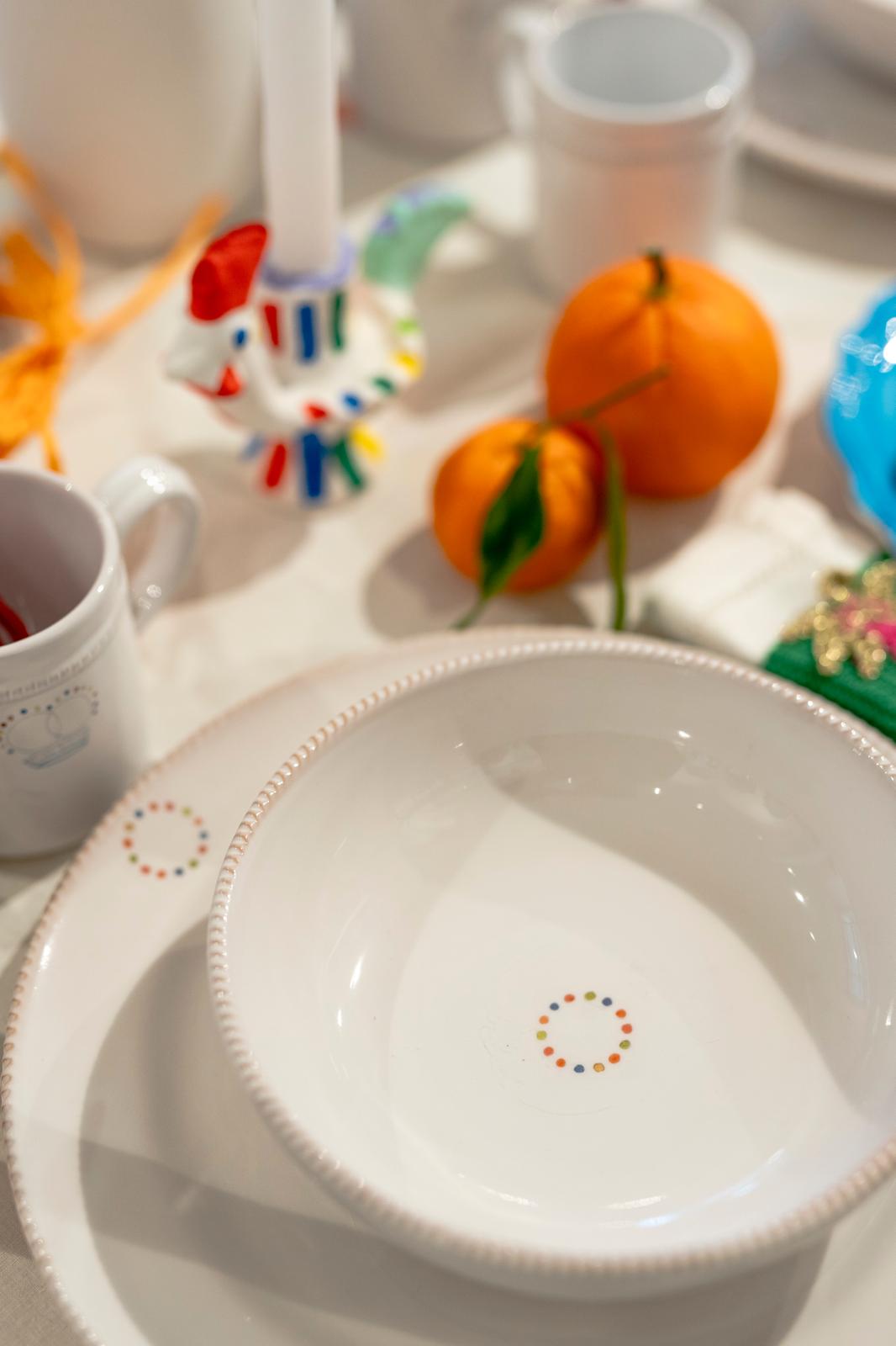 GV Collection Tableware - Plates Crown - Made to Order 4 - piece settings for 4,6,12 guests