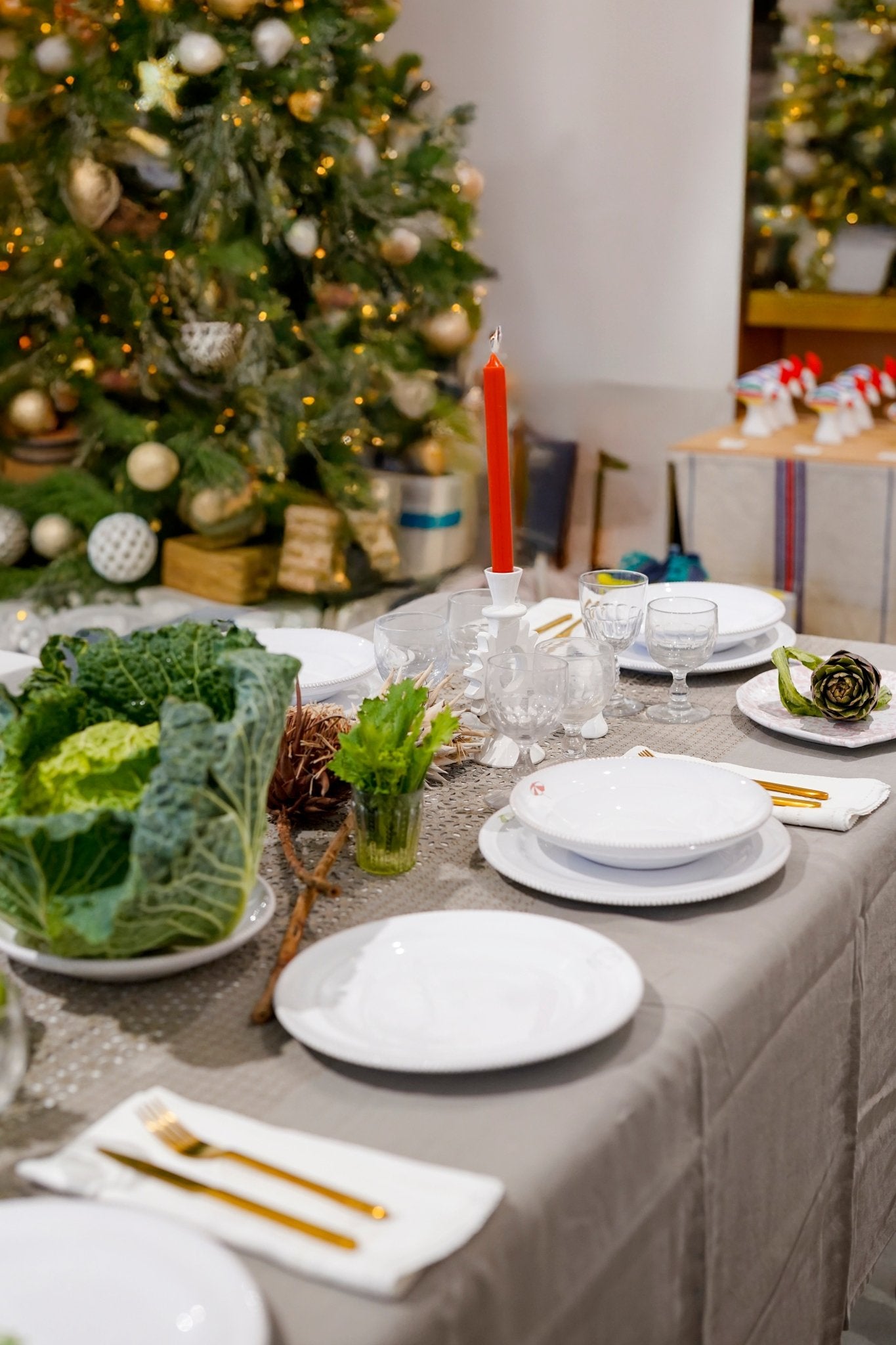 GV Collection Tableware - Plates Olive Tree - Made to Order 4 - piece settings for 4,6,12 guests