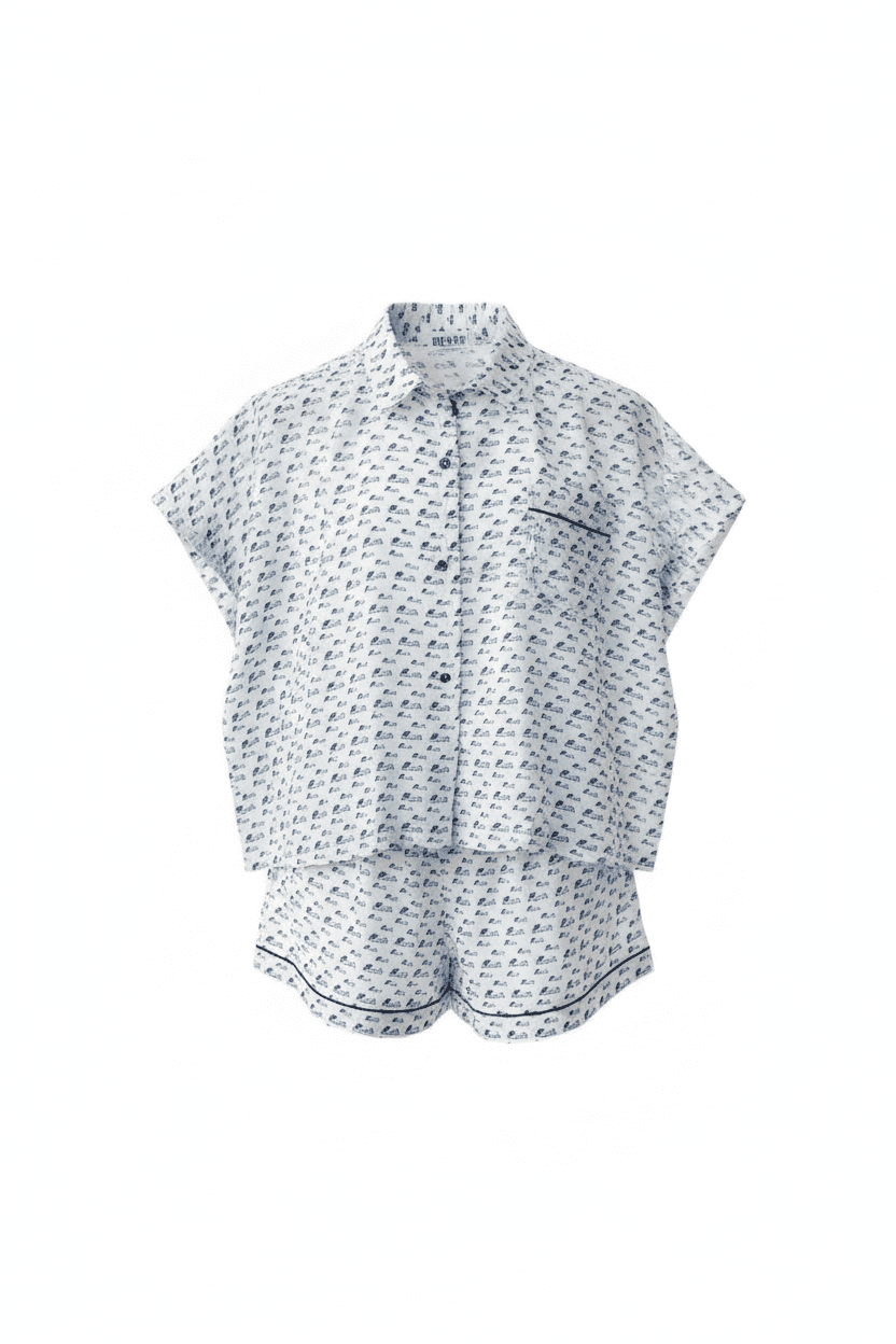 GV Mermaid Mela Shirt - Katia Mossina Print | women