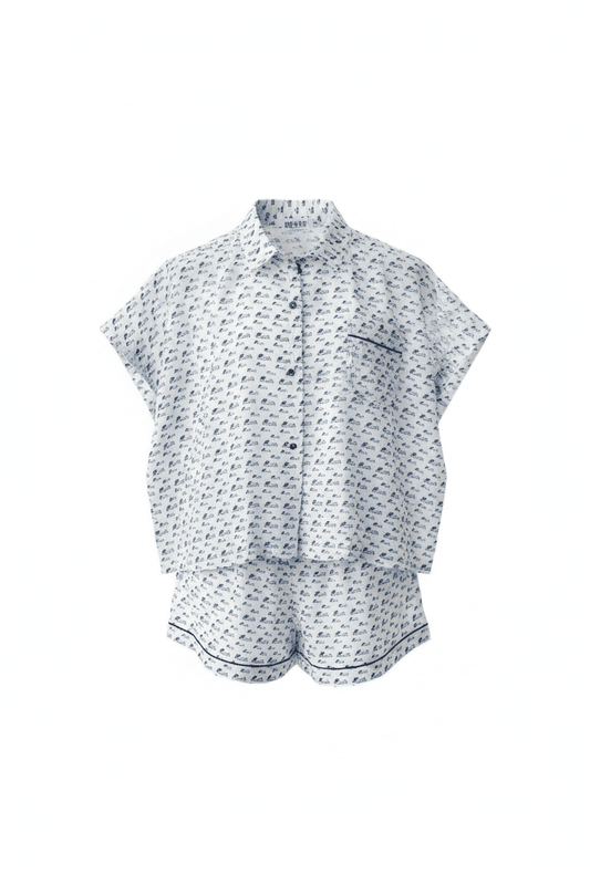 GV Mermaid Mela Shirt - Katia Mossina Print | women