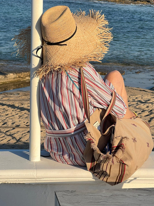 Hat - JLO Natural/Black