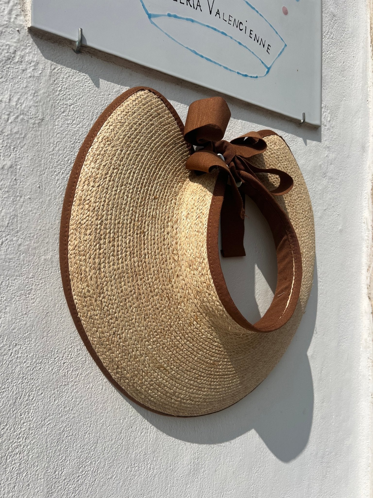 Hat - PALME Raffia Visor