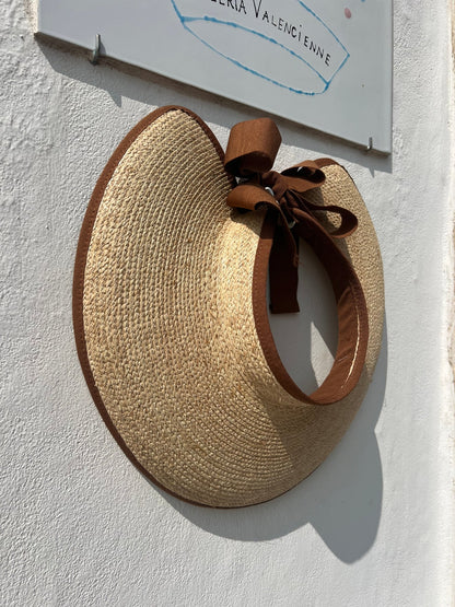 Hat - PALME Raffia Visor