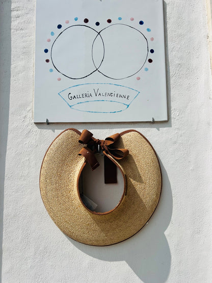 Hat - PALME Raffia Visor