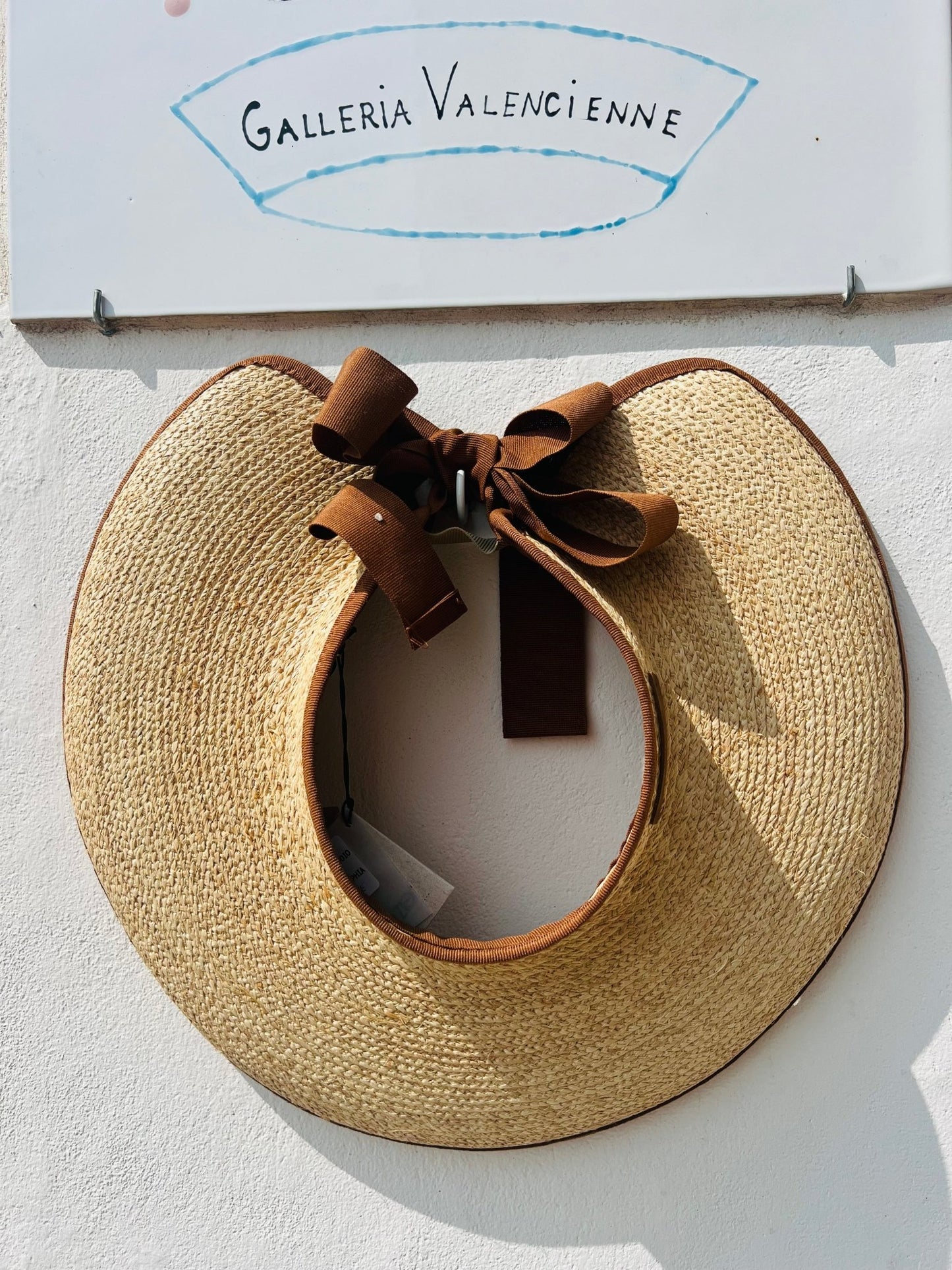 Hat - PALME Raffia Visor