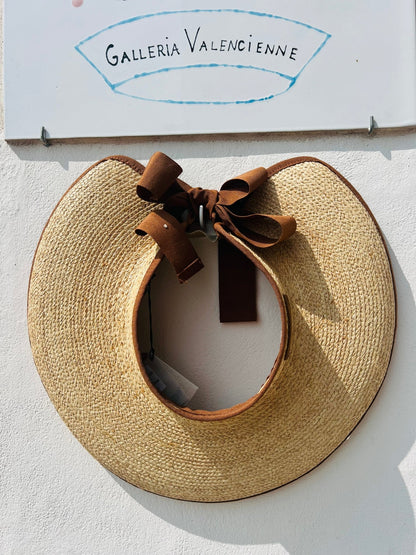 Hat - PALME Raffia Visor