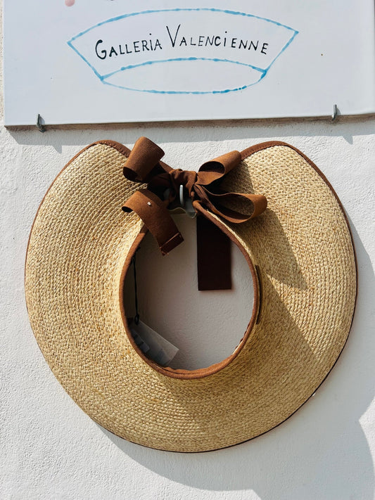 Hat - PALME Raffia Visor