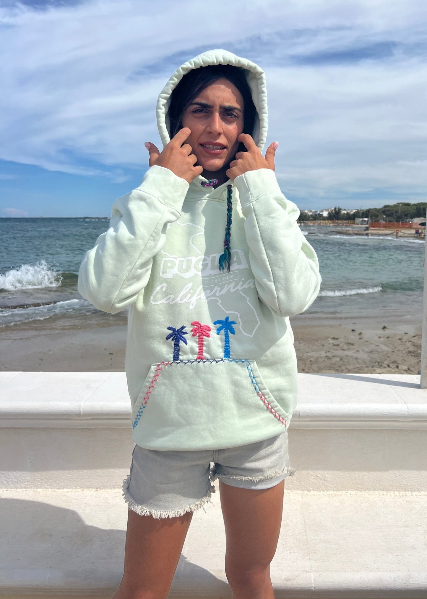 Hoodie - Unisex embroidered Hoodie