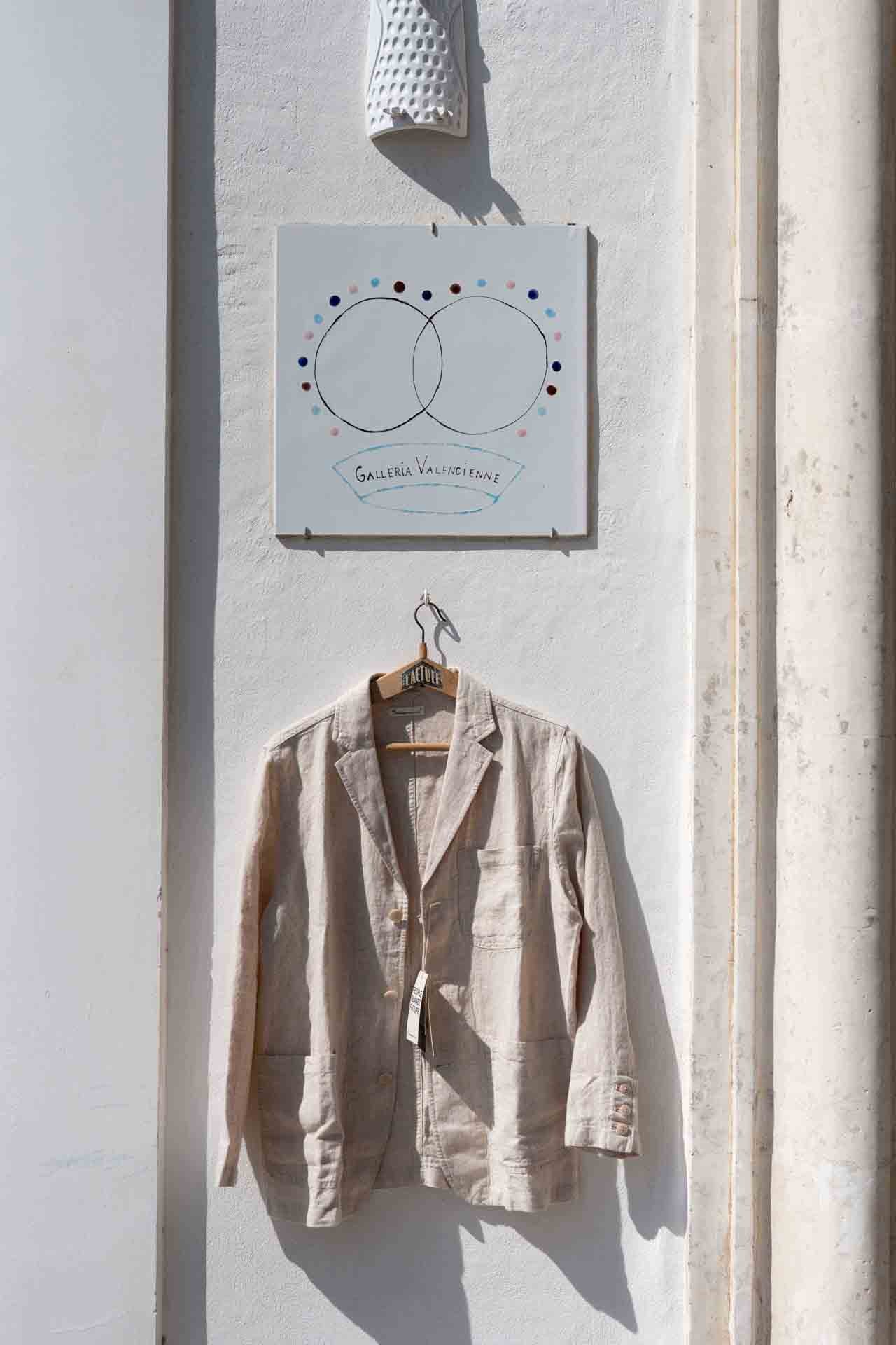 Jacket Men - LINEN Jacket Light Feather Grey