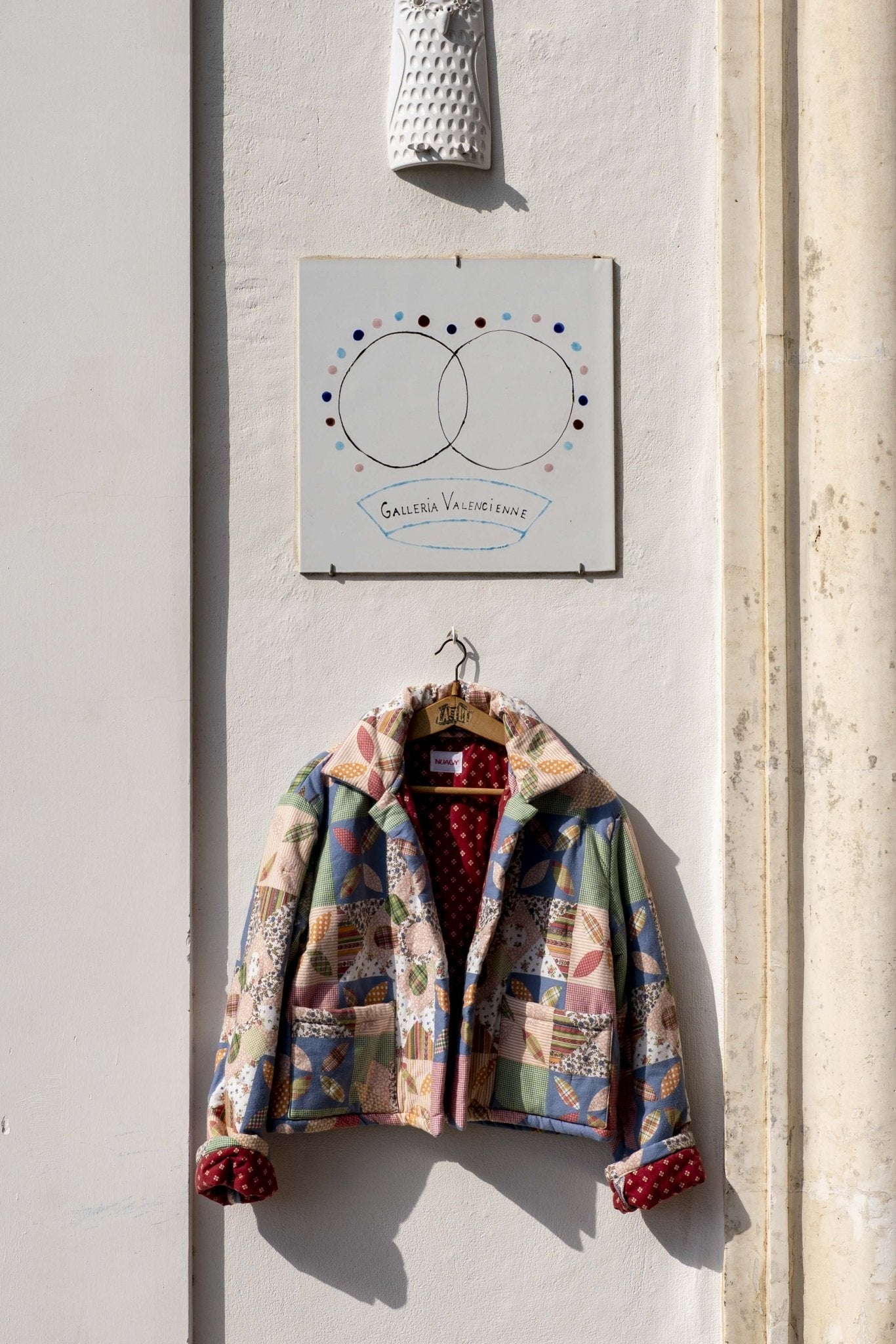 Jacket Men - Quilted short green Unisex