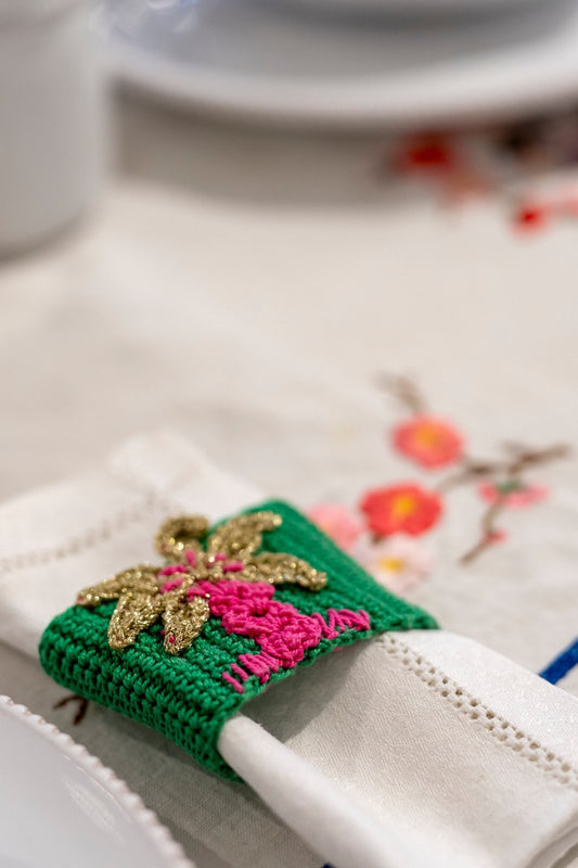 Napkin - Portatovagliolo Yellow Green