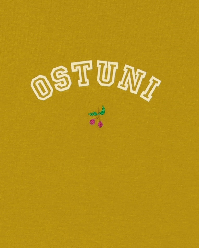 T-shirt - Ostuni Olive Unisex T-Shirt With Olives Embroidered