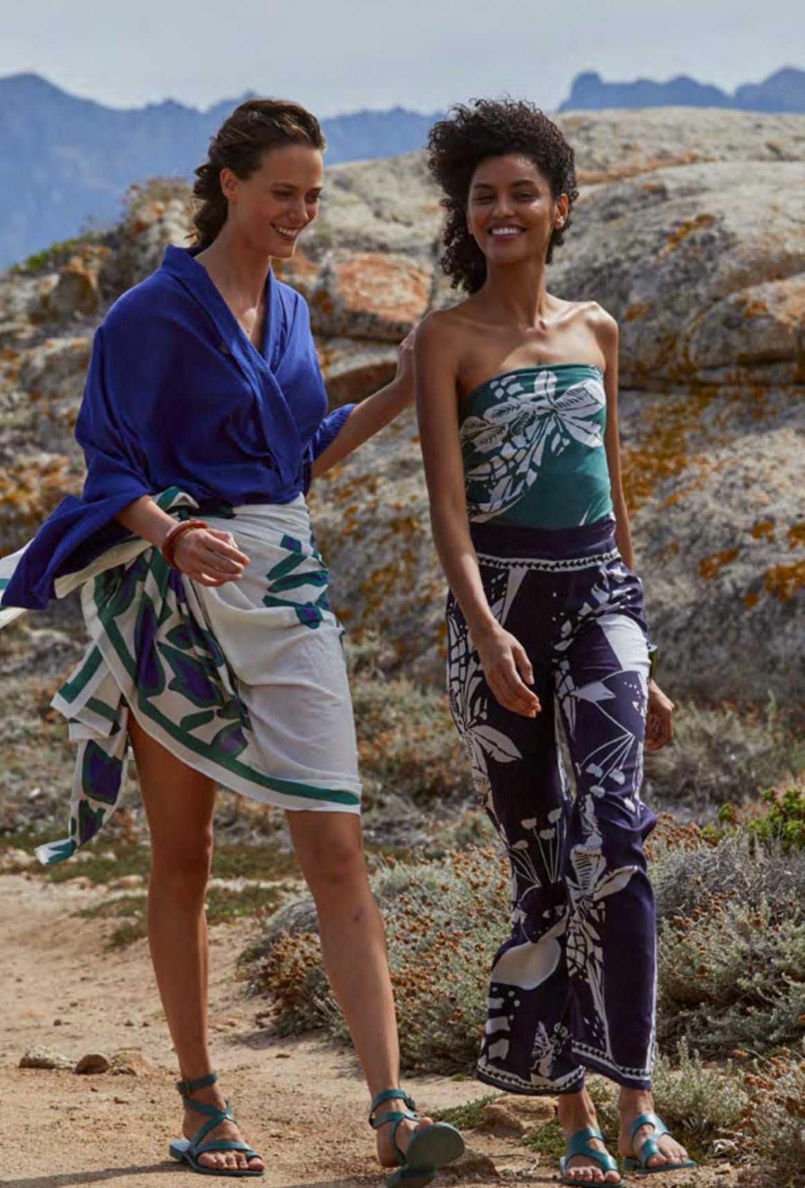 Scarf - Stole Palladio blue