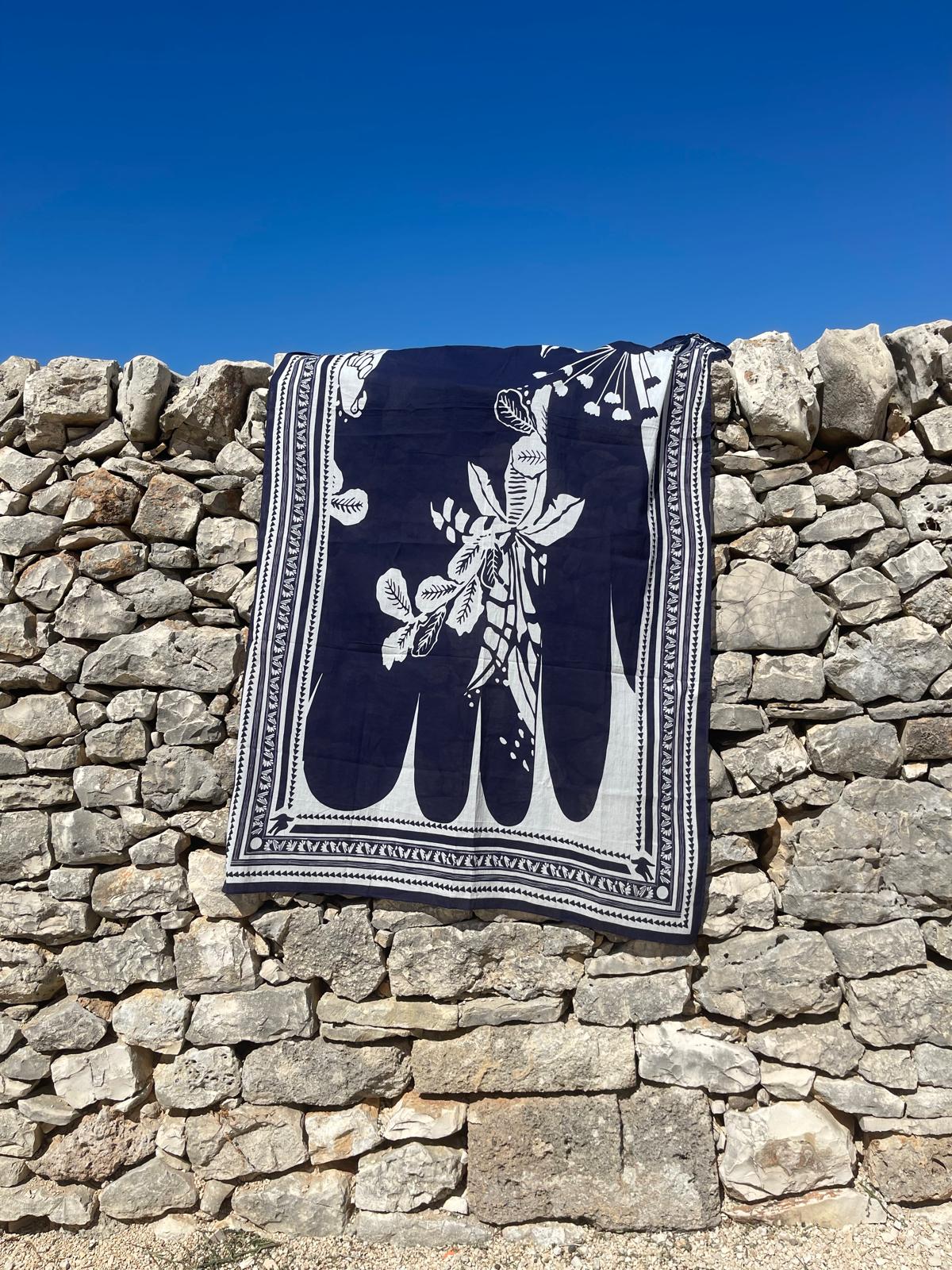 Scarf - Stole Palladio blue