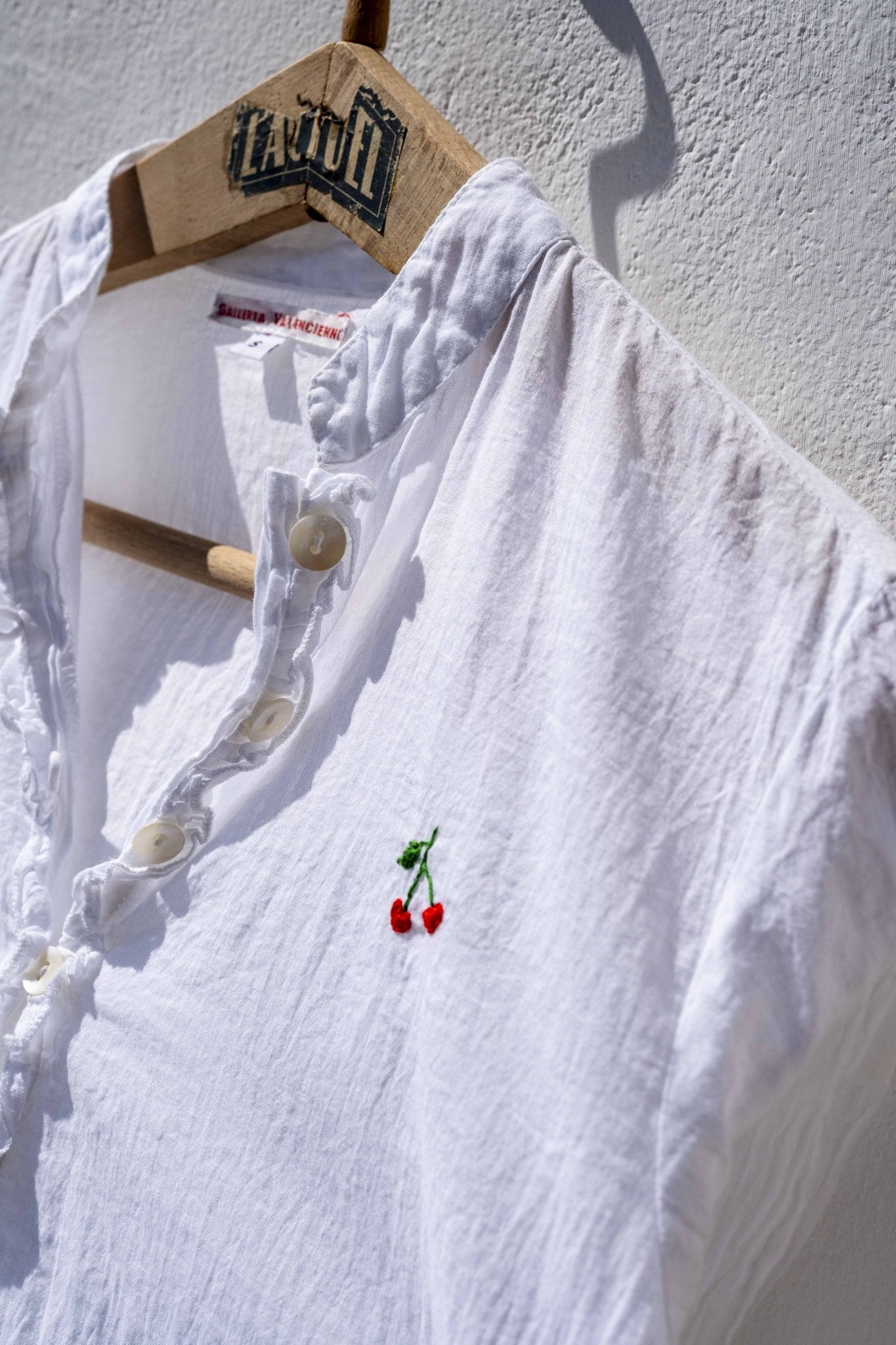 Shirt Women - Cotton Voile Tunic White