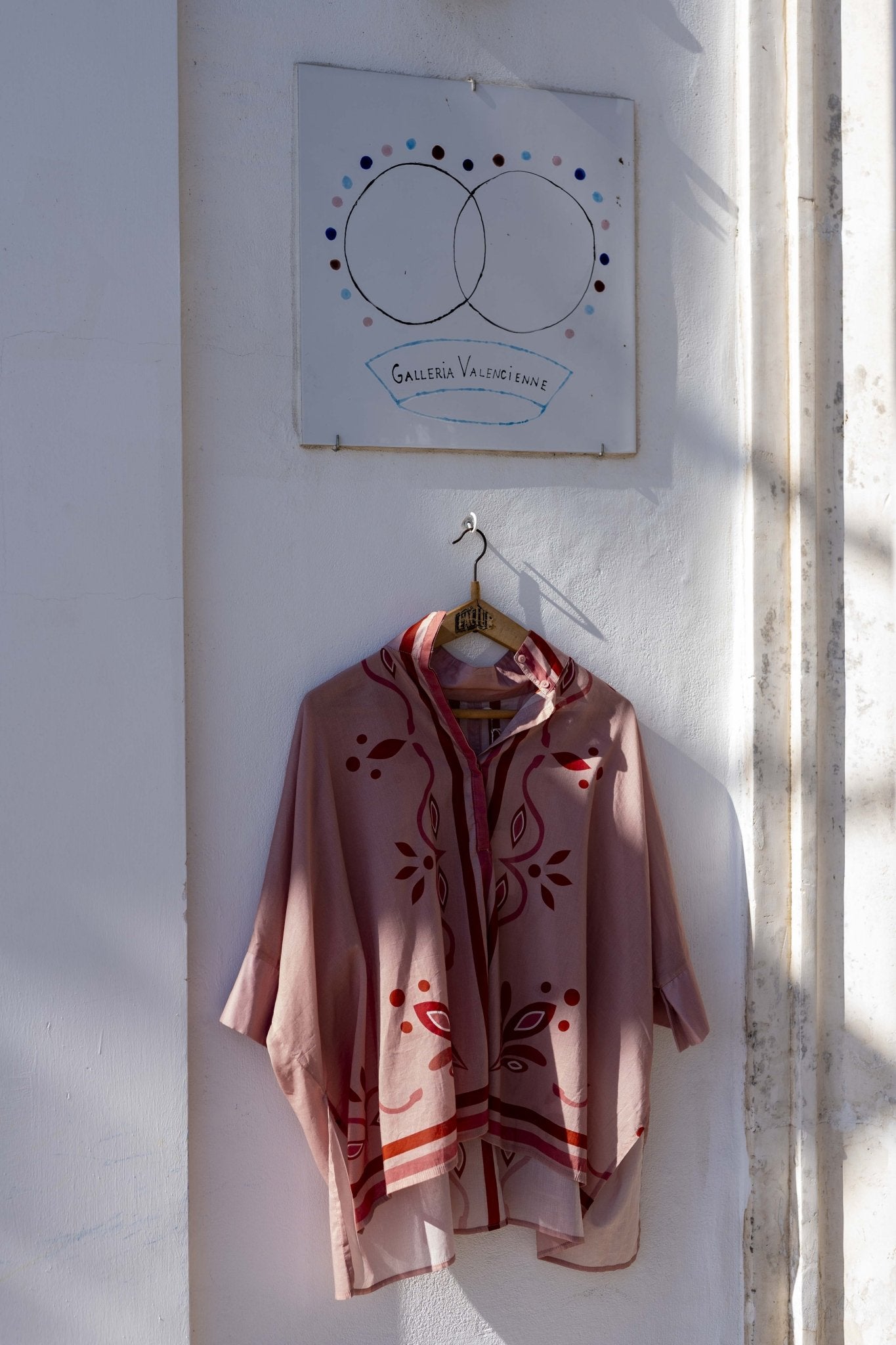 Shirt Women - Heracles Arabesque Print Pink