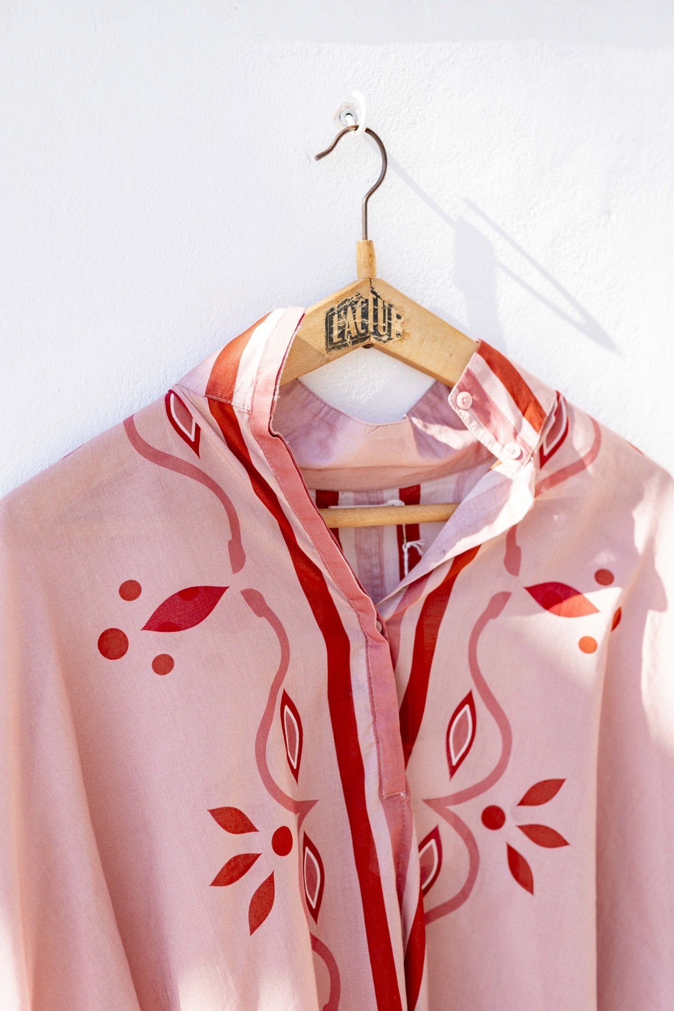 Shirt Women - Heracles Arabesque Print Pink