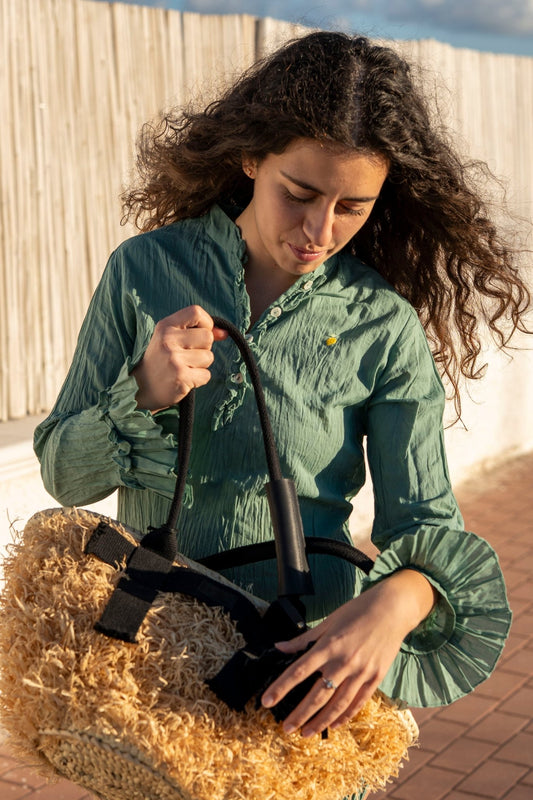 Shirts Women - Cotton Voile Tunic Green