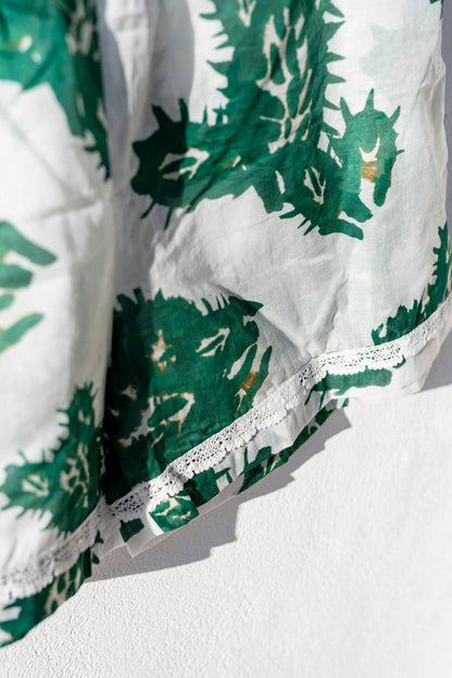 Shorts - Short Fico d’India GV Adorned With Lace