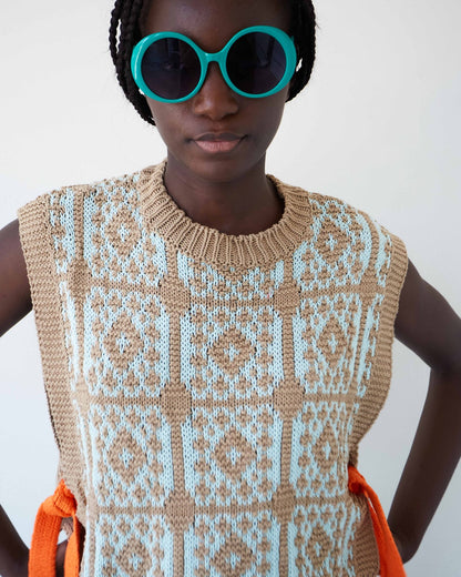 Sweater Women - GUSTO Jersey Caramel