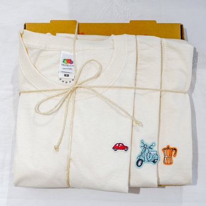 T-shirt - Off - White Vespa Unisex